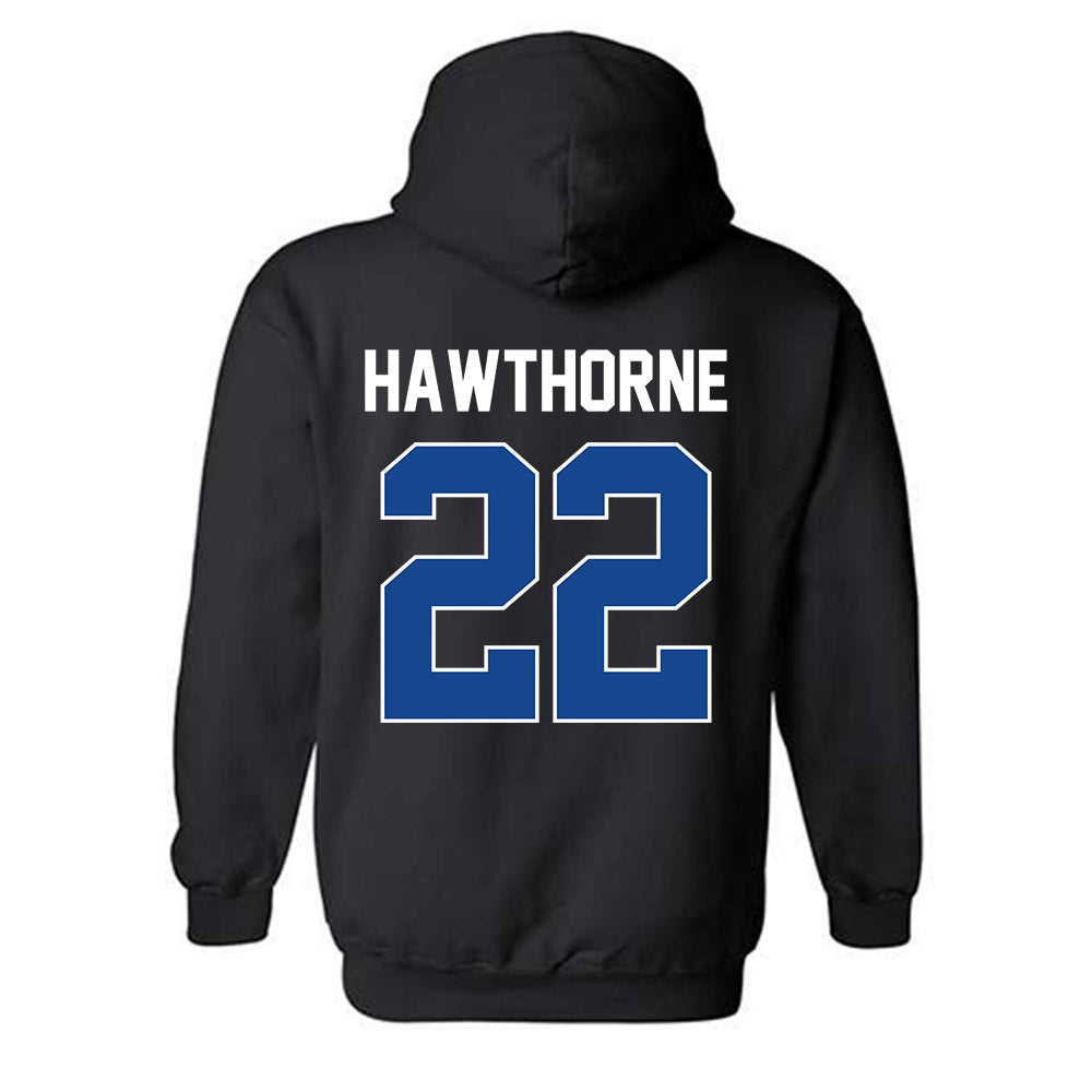 Kentucky - NCAA Men's Basketball : Braydon Hawthorne - Sports Shersey Hooded Sweatshirt-1
