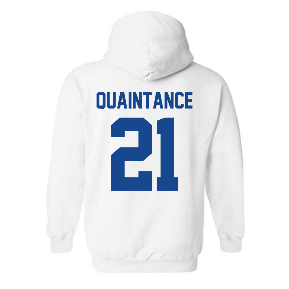 Kentucky - NCAA Men's Basketball : Jayden Quaintance - Sports Shersey Hooded Sweatshirt-1