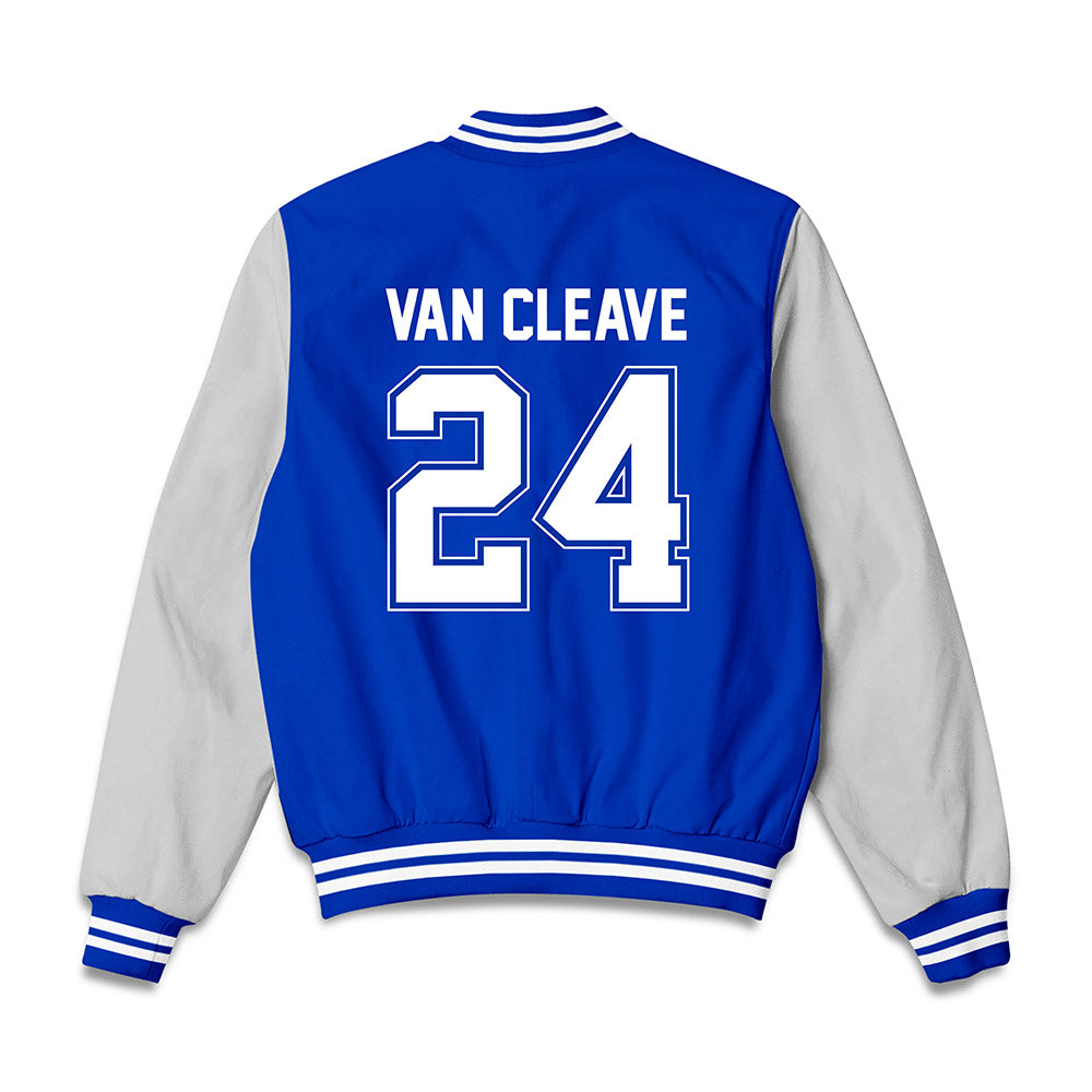 Kentucky - NCAA Baseball : Braxton Van Cleave - Bomber Jacket-1