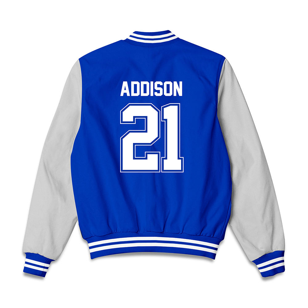 Kentucky - NCAA Football : Nasir Addison - Bomber Jacket-1