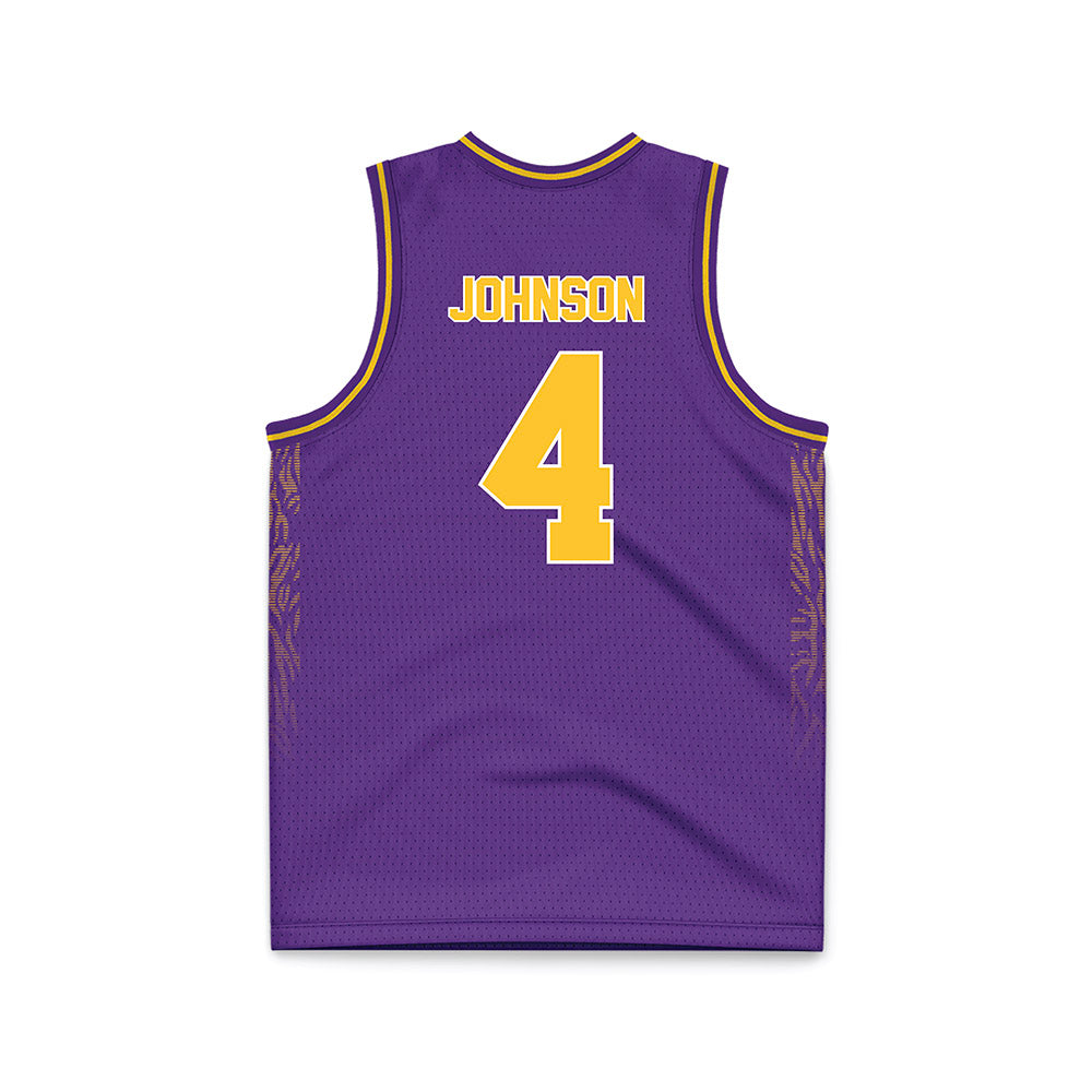 LSU - NCAA Women's Basketball : Flaujae Johnson - Fashion Jersey