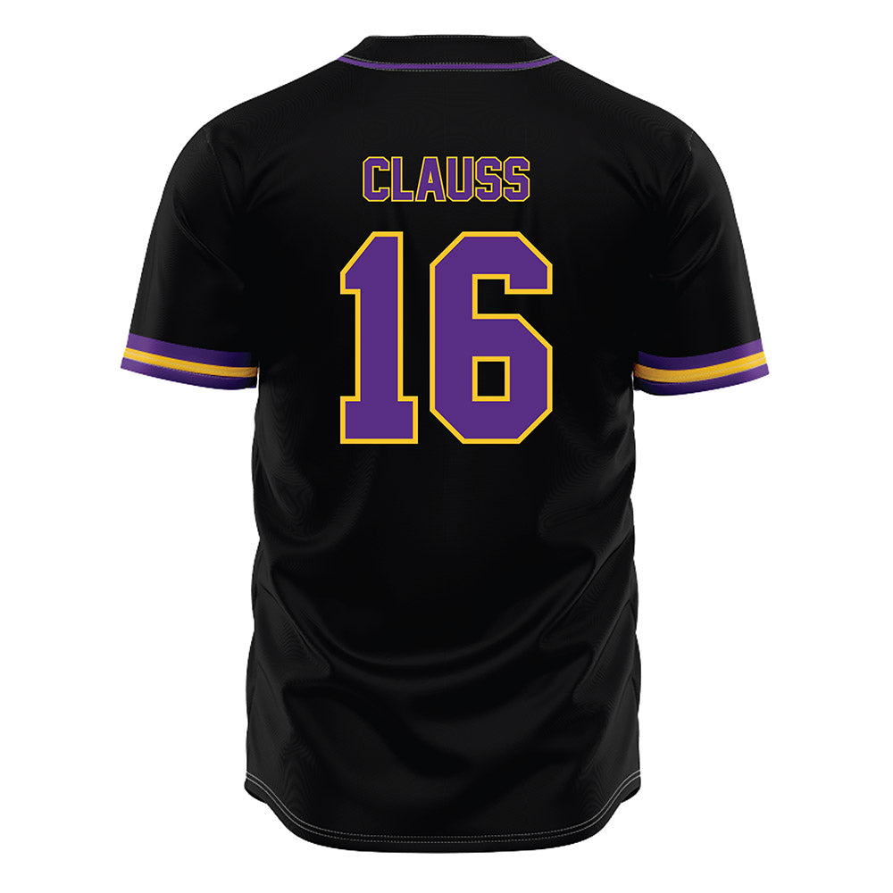 LSU - NCAA Baseball : Ethan Clauss - Black Jersey-1