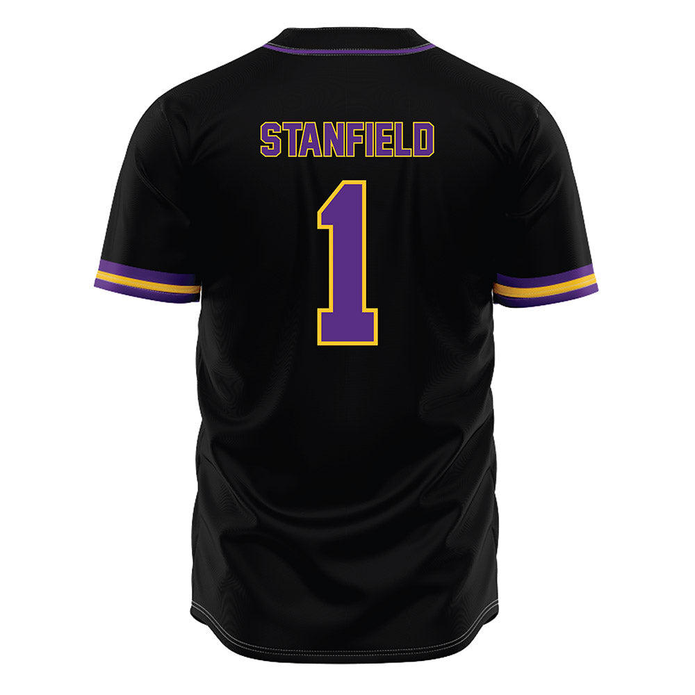 LSU - NCAA Baseball : Chris Stanfield - Black Jersey-1