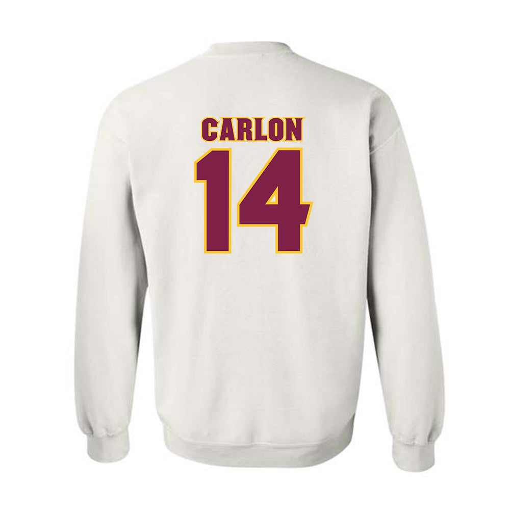 Arizona State - NCAA Baseball : Cole Carlon - Crewneck Sweatshirt Replica Shersey
