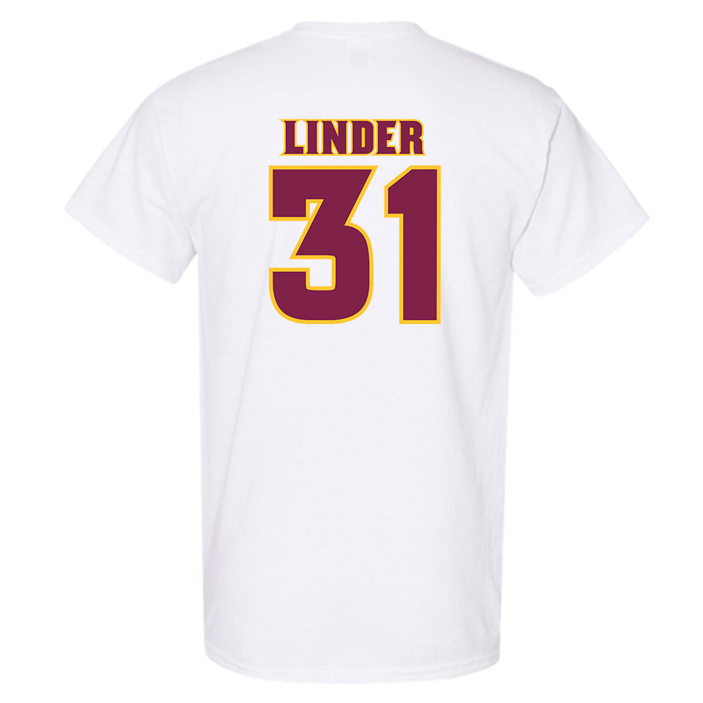 Arizona State - NCAA Baseball : Colin Linder - Replica Shersey T-Shirt-1