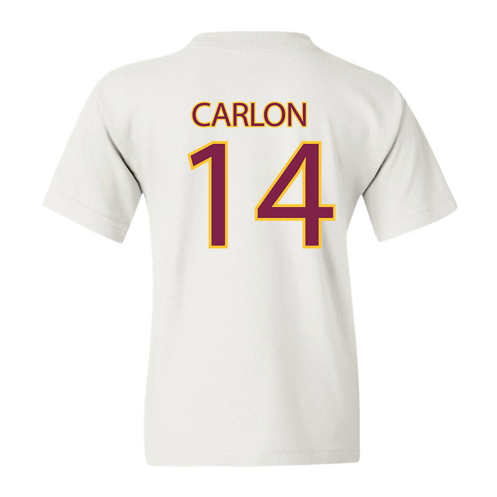 Arizona State - NCAA Baseball : Cole Carlon - Youth T-Shirt Replica Shersey