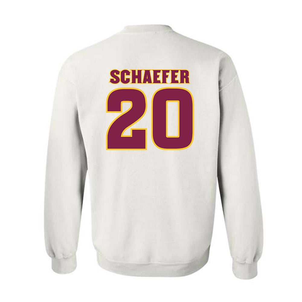 Arizona State - NCAA Baseball : Derek Schaefer - Replica Shersey Crewneck Sweatshirt-1