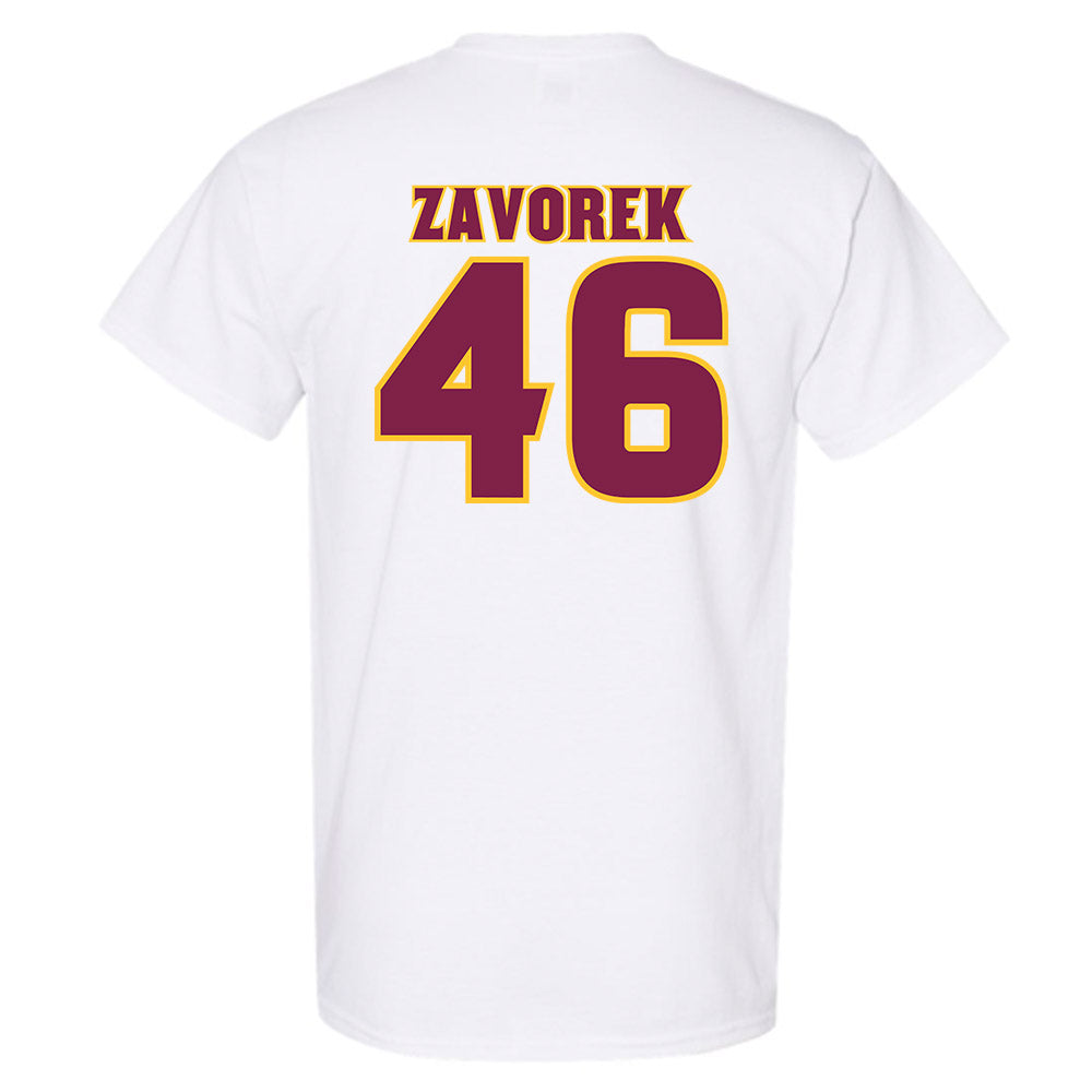Arizona State - NCAA Baseball : Beckett Zavorek - Replica Shersey T-Shirt-1