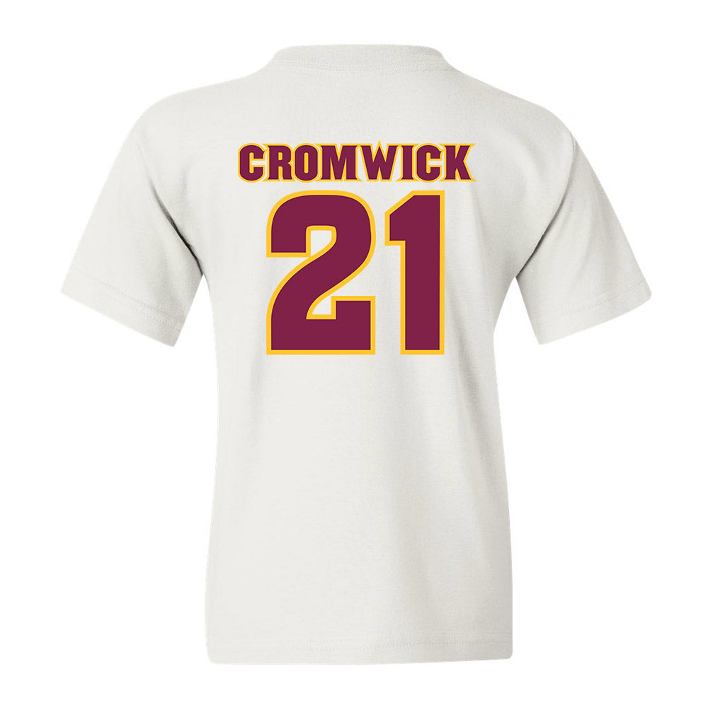 Arizona State - NCAA Baseball : Josiah Cromwick - Youth T-Shirt Replica Shersey
