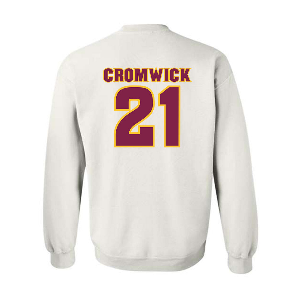 Arizona State - NCAA Baseball : Josiah Cromwick - Crewneck Sweatshirt Replica Shersey