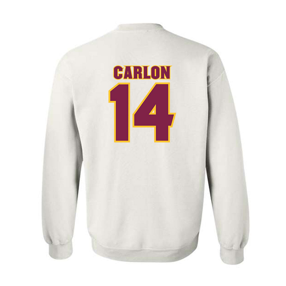 Arizona State - NCAA Baseball : Cole Carlon - Crewneck Sweatshirt Replica Shersey