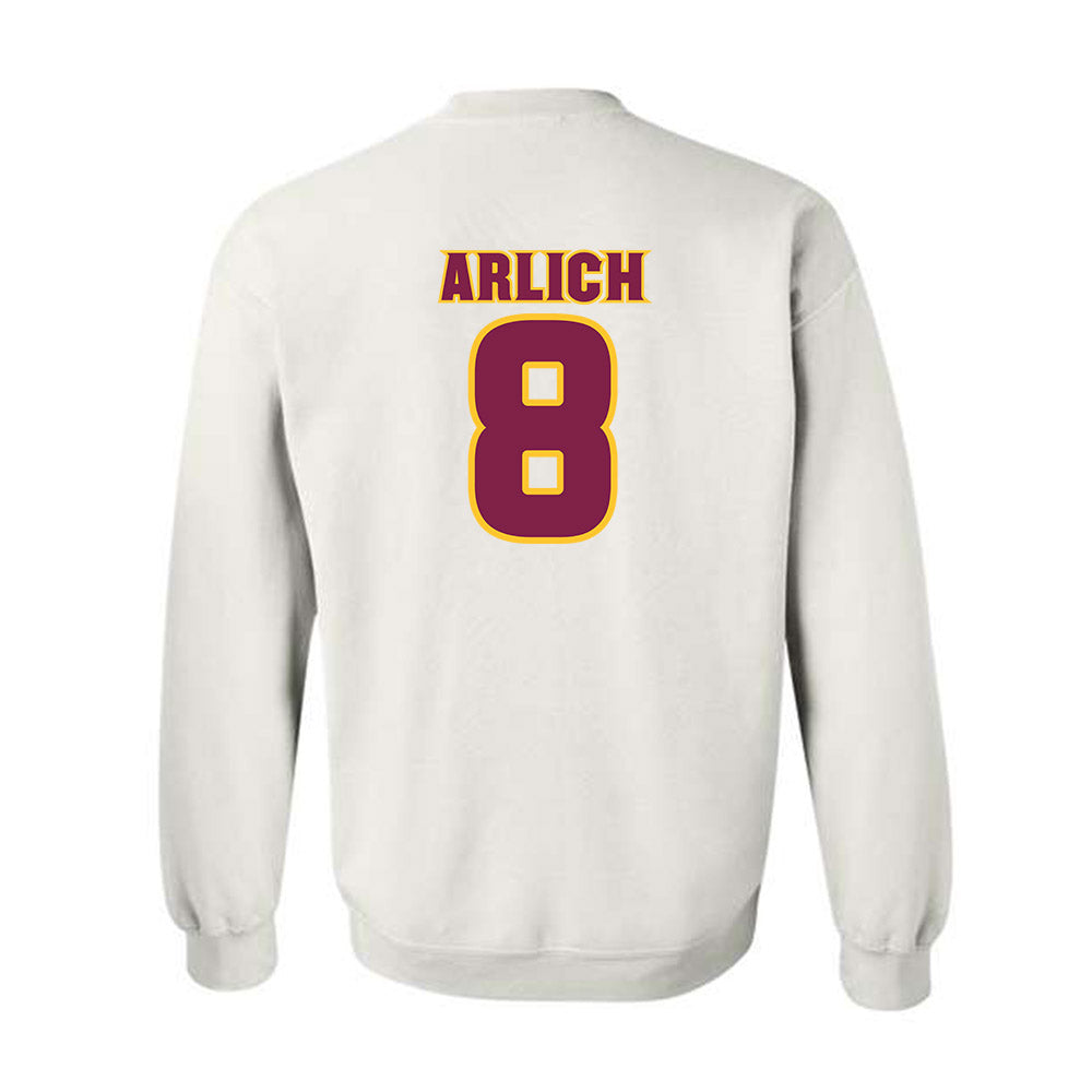 Arizona State - NCAA Baseball : Max Arlich - Replica Shersey Crewneck Sweatshirt