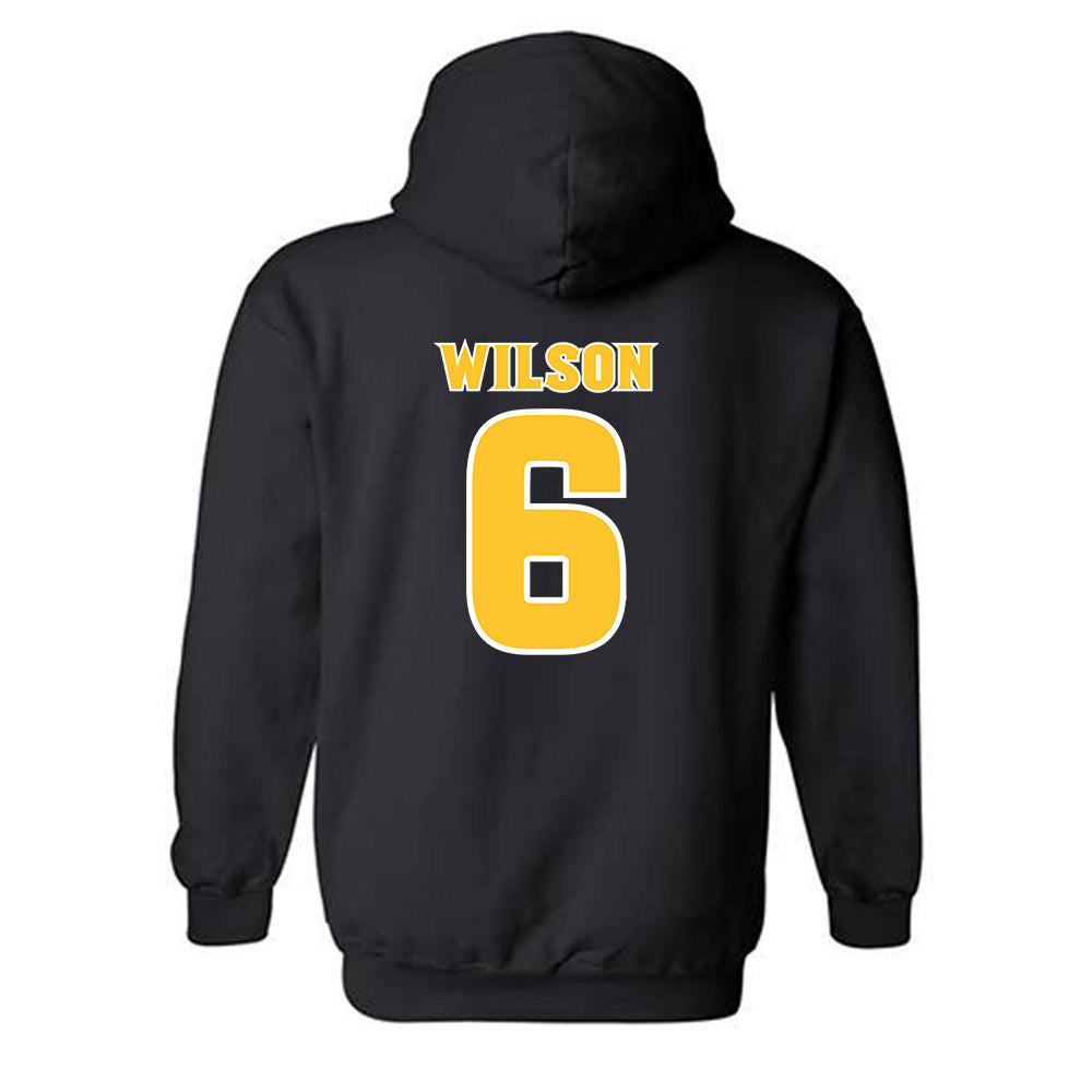 Arizona State - NCAA Football : Adrian Wilson - Replica Shersey Hooded Sweatshirt-1