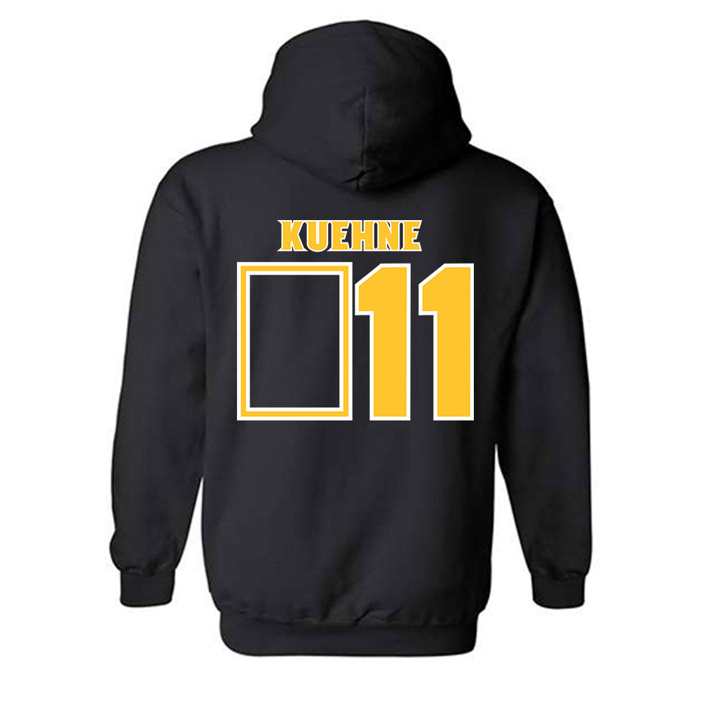 Arizona State - NCAA Men's Ice Hockey : Lincoln Kuehne - Replica Shersey Hooded Sweatshirt-1