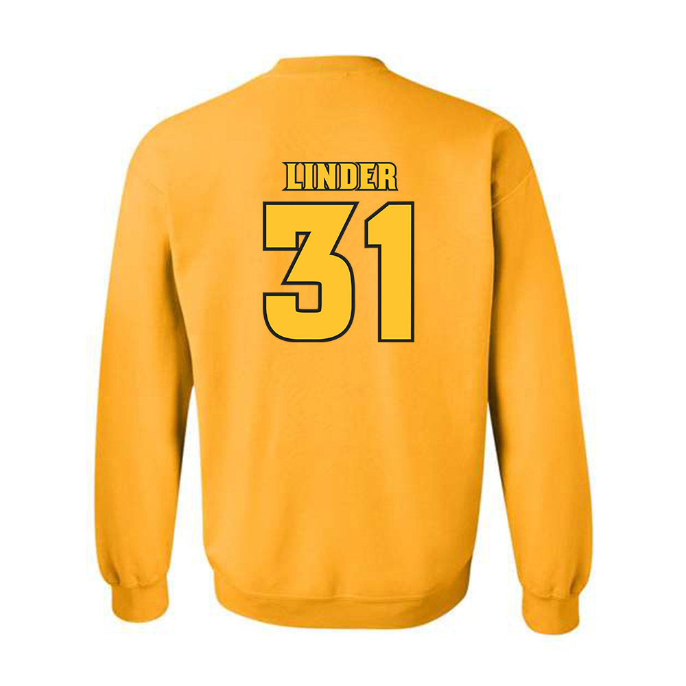 Arizona State - NCAA Baseball : Colin Linder - Replica Shersey Crewneck Sweatshirt-1