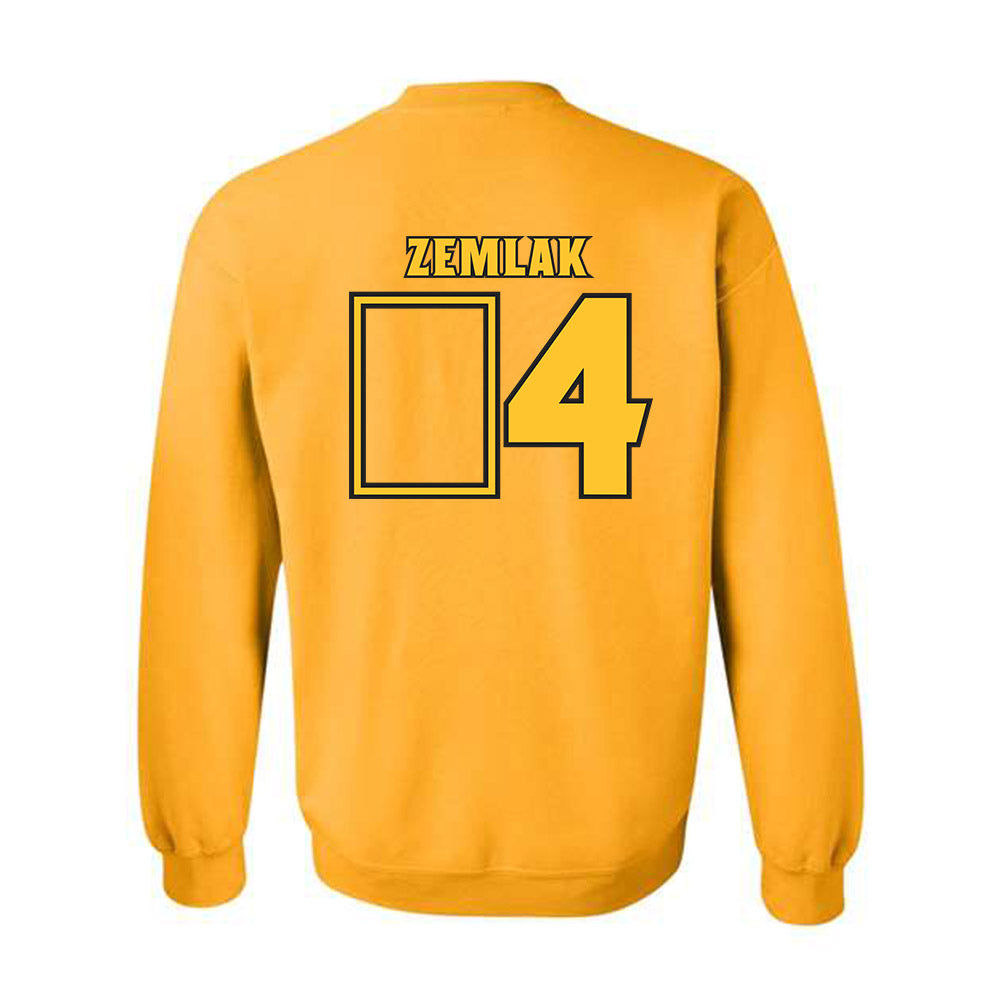 Arizona State - NCAA Men's Ice Hockey : Austin Zemlak - Replica Shersey Crewneck Sweatshirt-1