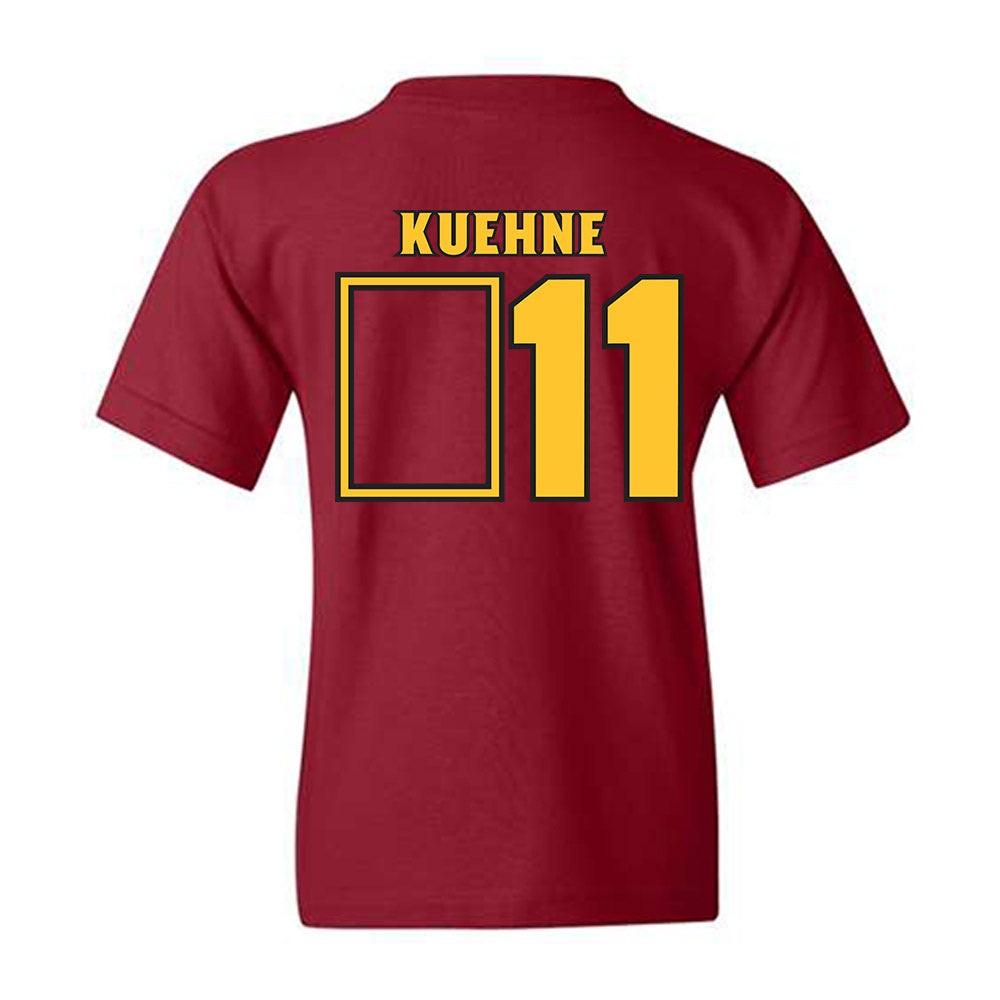 Arizona State - NCAA Men's Ice Hockey : Lincoln Kuehne - Replica Shersey Youth T-Shirt-1