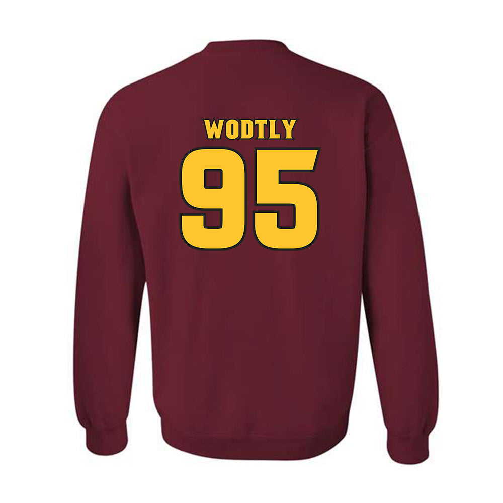 Arizona State - NCAA Football : Justin Wodtly - Replica Shersey Crewneck Sweatshirt