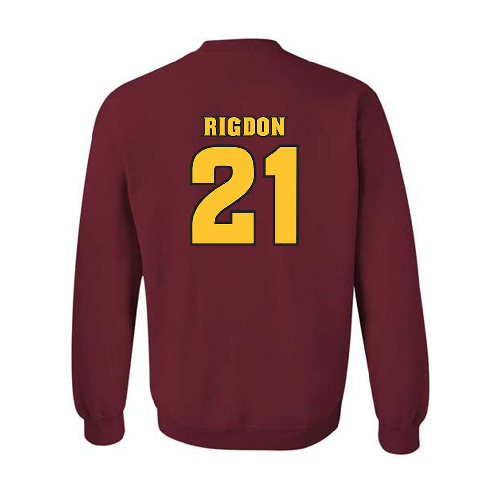 Arizona State - NCAA Football : Grayson Rigdon - Replica Shersey Crewneck Sweatshirt-1