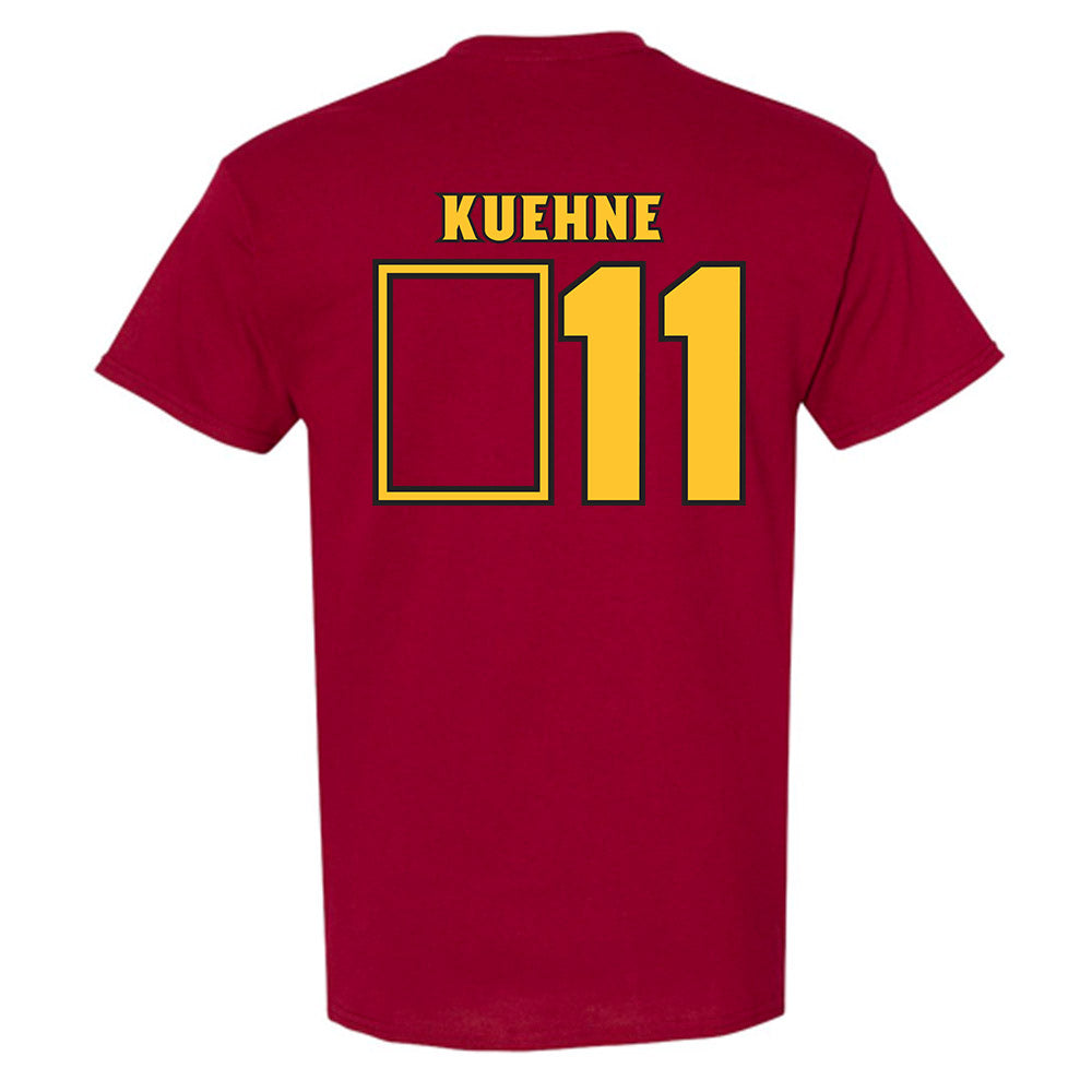 Arizona State - NCAA Men's Ice Hockey : Lincoln Kuehne - Replica Shersey T-Shirt-1