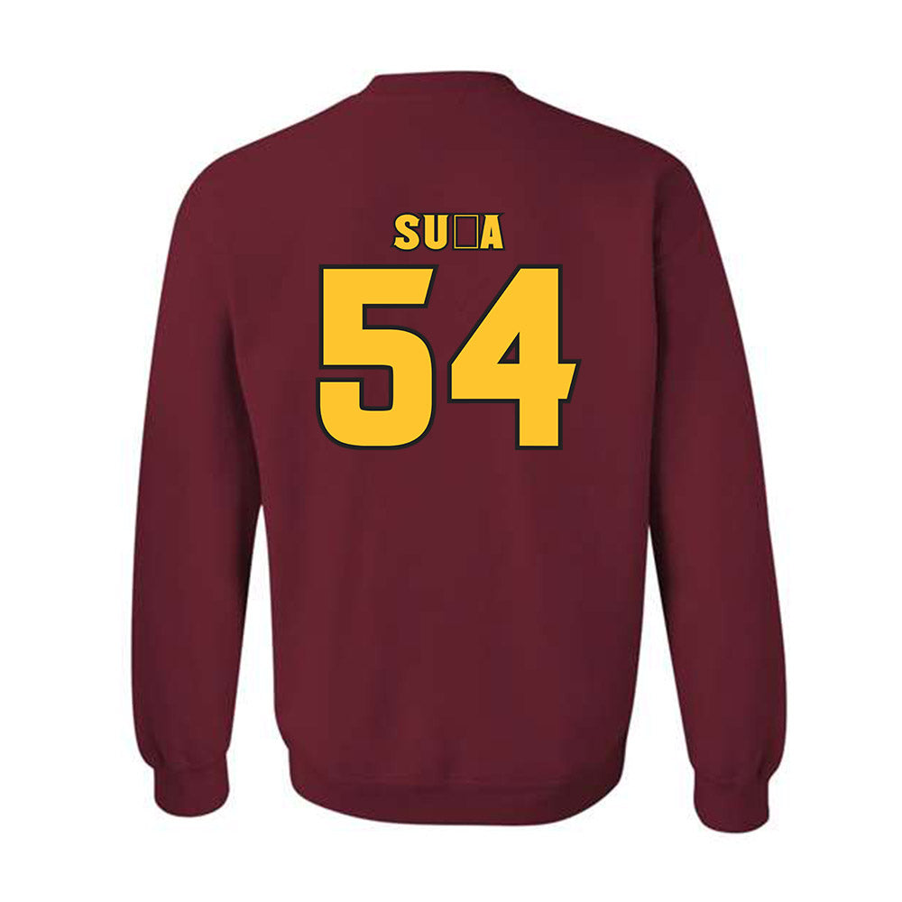 Arizona State - NCAA Football : Joey Su'a - Replica Shersey Crewneck Sweatshirt