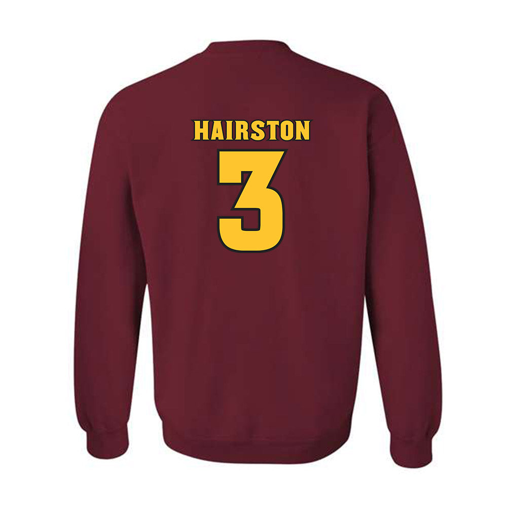 Arizona State - NCAA Baseball : Landon Hairston - Replica Shersey Crewneck Sweatshirt-1