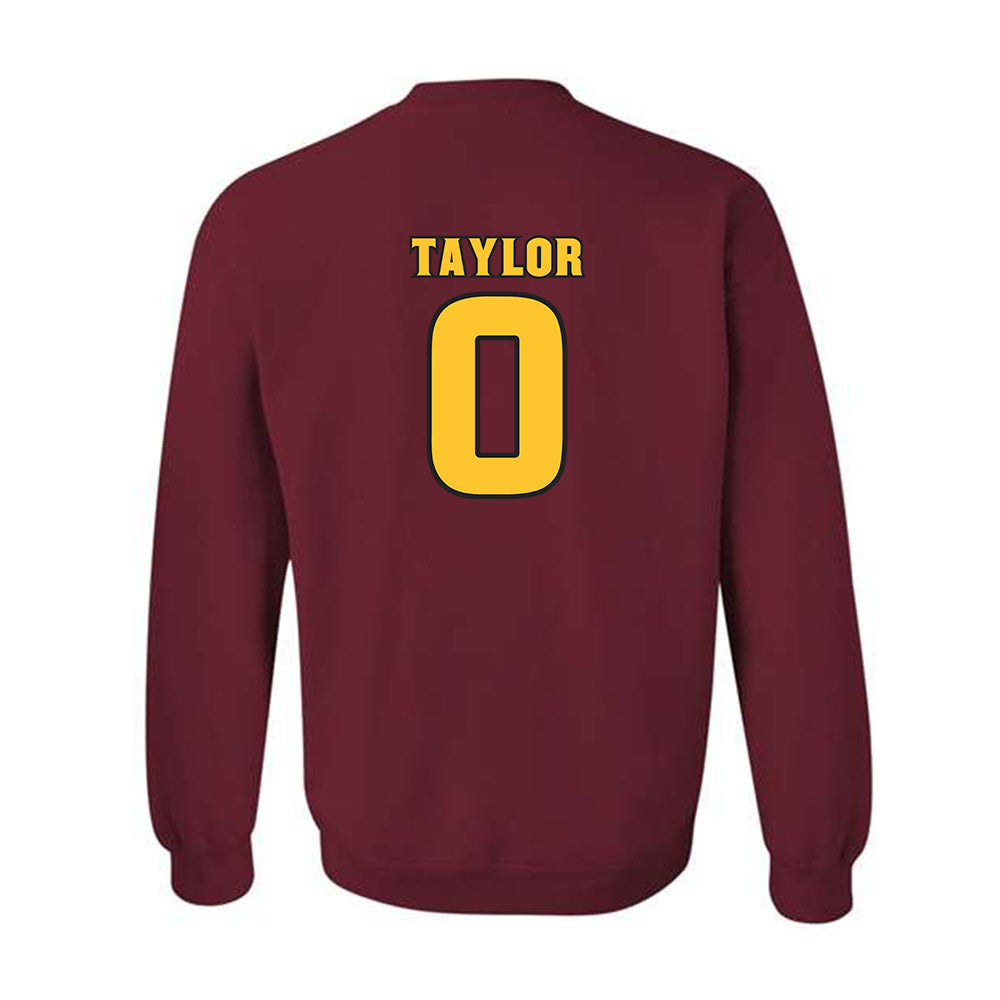 Arizona State - NCAA Beach Volleyball : Zoe Taylor - Replica Shersey Crewneck Sweatshirt-1