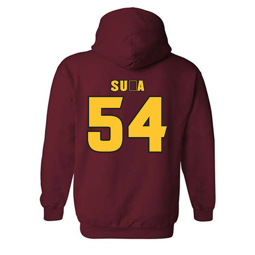 Arizona State - NCAA Football : Joey Su'a - Replica Shersey Hooded Sweatshirt