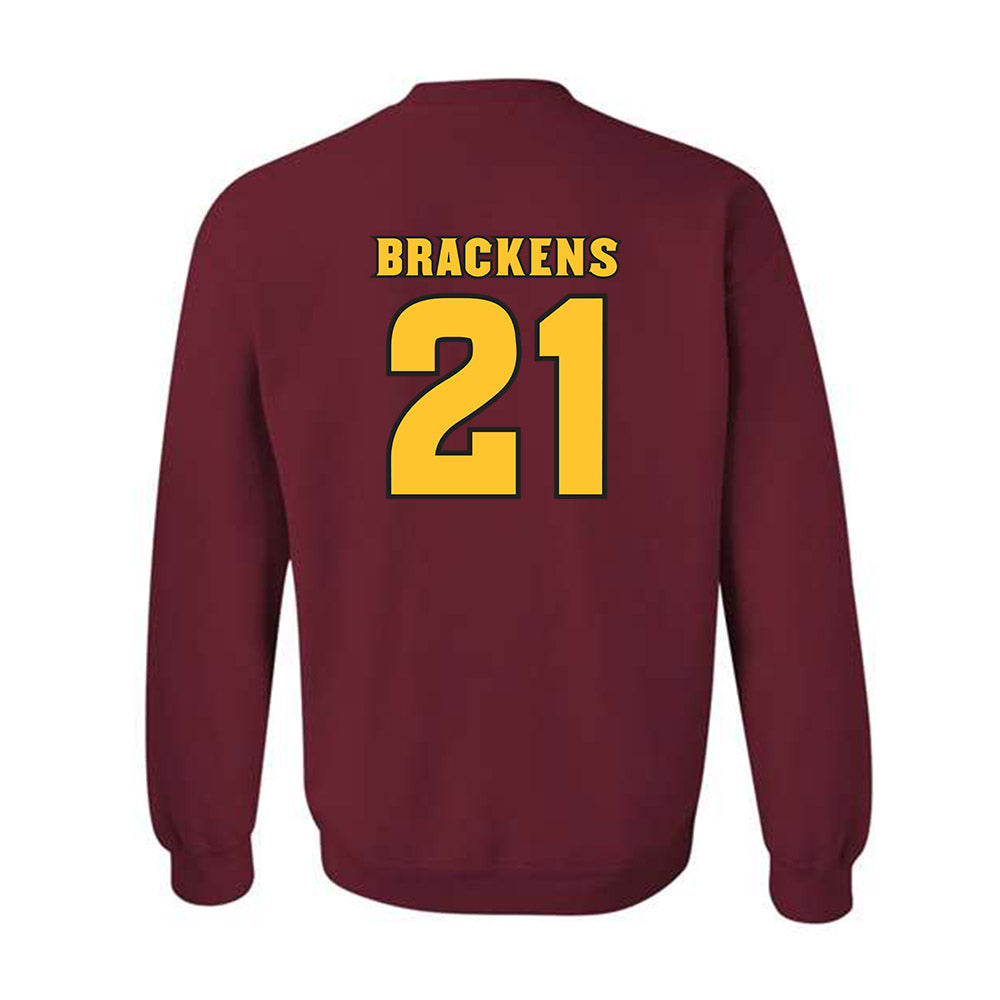Arizona State - NCAA Women's Basketball : McKinna Brackens - Replica Shersey Crewneck Sweatshirt-1