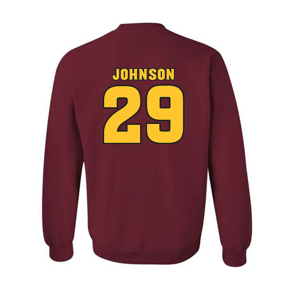 Arizona State - NCAA Football : Plas Johnson - Replica Shersey Crewneck Sweatshirt