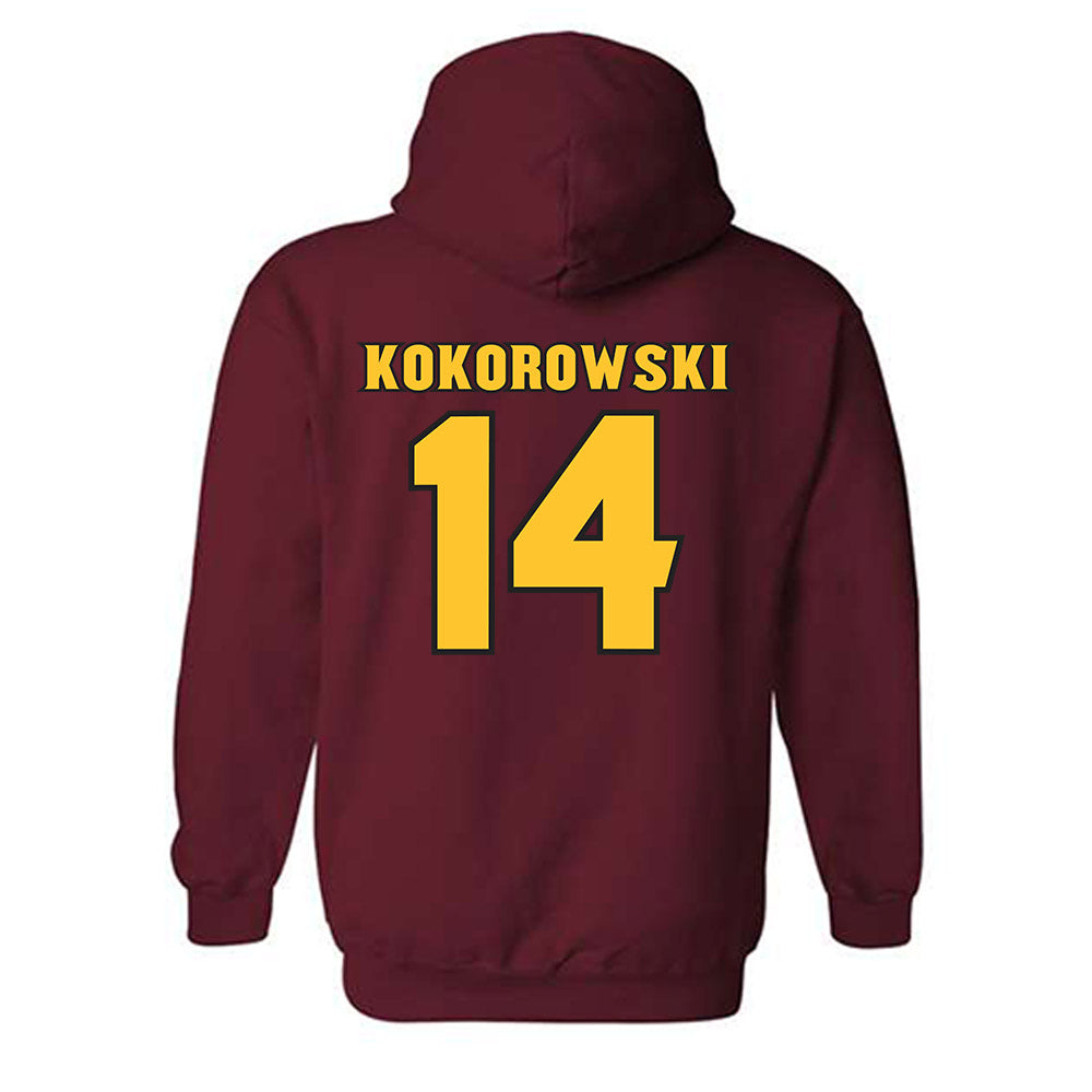 Arizona State - NCAA Women's Water Polo : Alison Kokorowski - Replica Shersey Hooded Sweatshirt