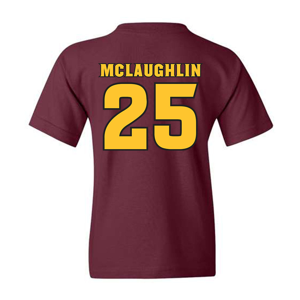 Arizona State - NCAA Women's Volleyball : Maddie McLaughlin - Youth T-Shirt Replica Shersey