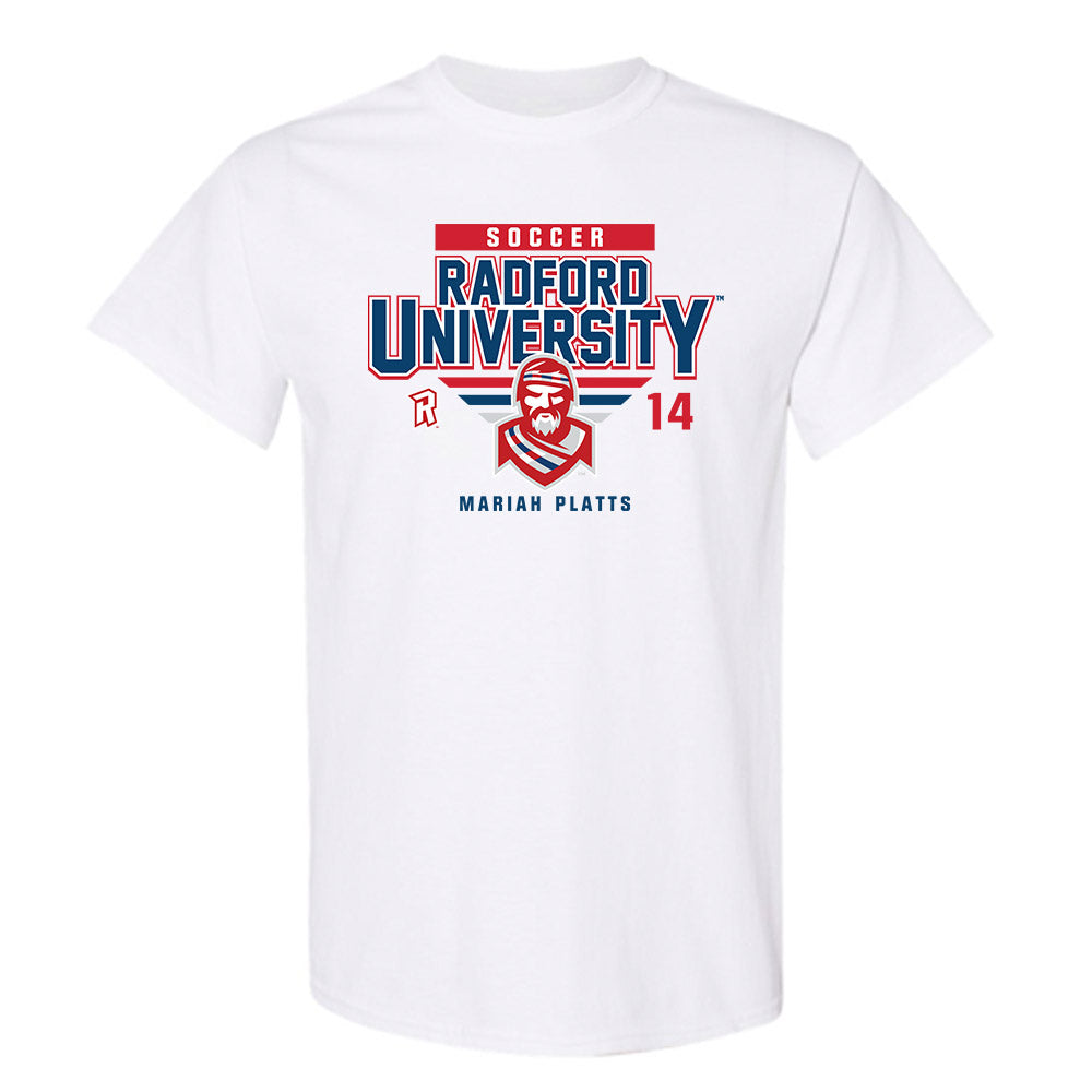 Radford - NCAA Women's Soccer : Mariah Platts - Classic Fashion Shersey T-Shirt-0