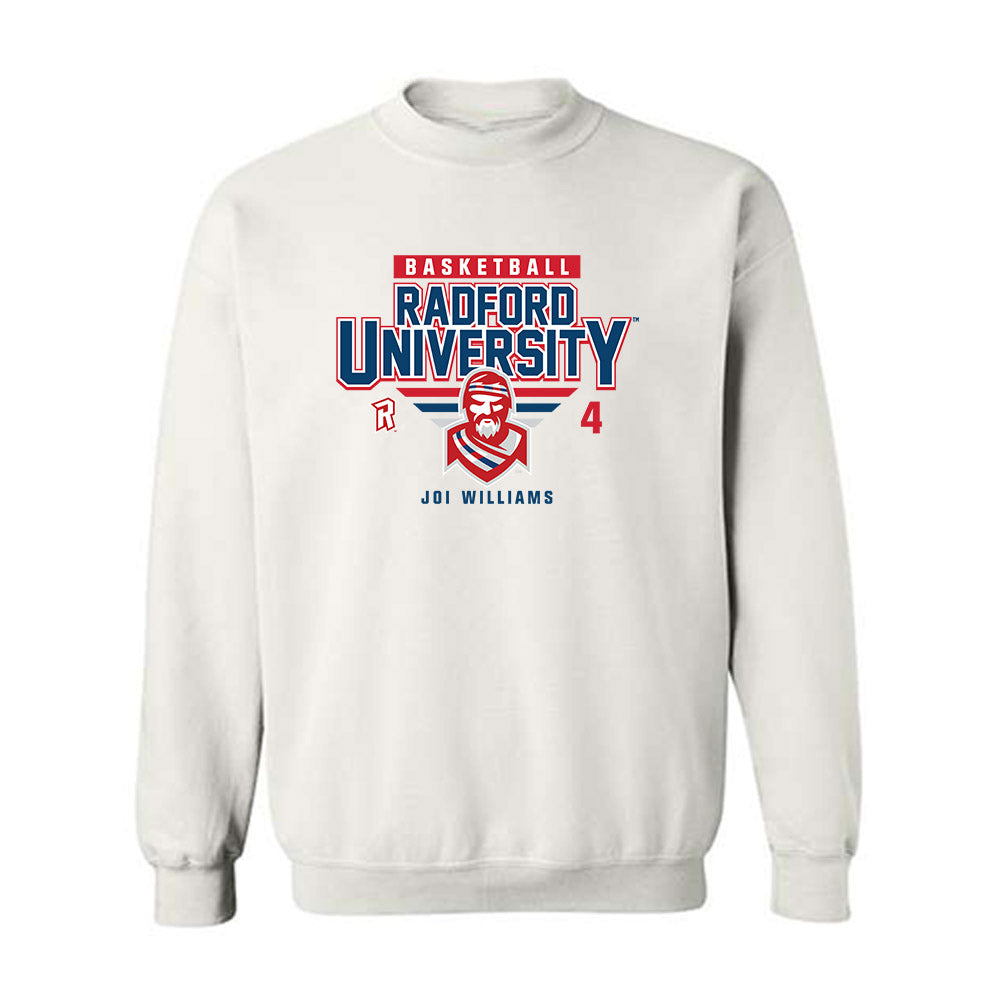 Radford - NCAA Women's Basketball : Joi Williams - Classic Fashion Shersey Crewneck Sweatshirt