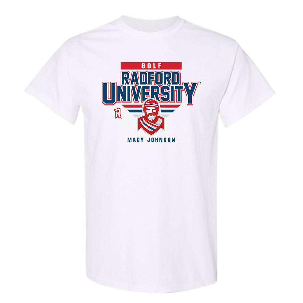Radford - NCAA Women's Golf : Macy Johnson - Classic Fashion Shersey T-Shirt