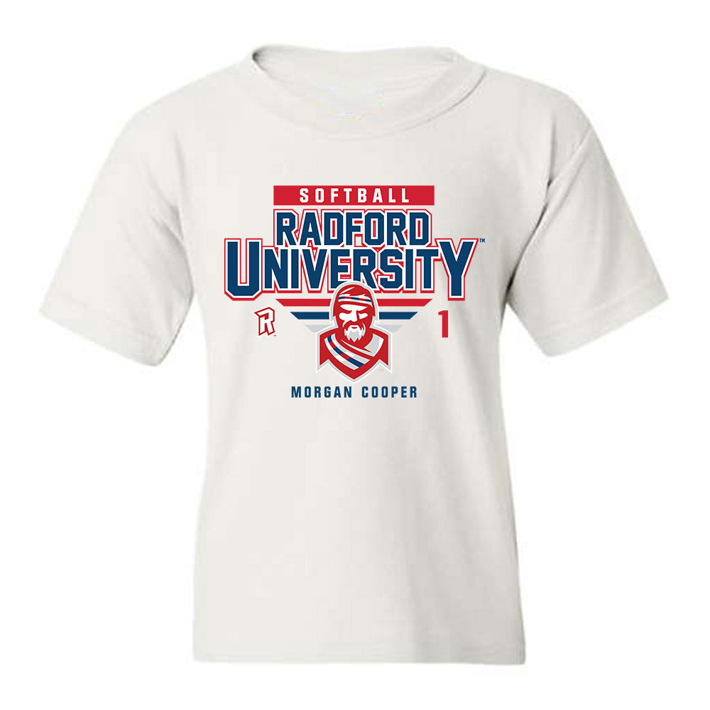 Radford - NCAA Softball : Morgan Cooper - Classic Fashion Shersey Youth T-Shirt