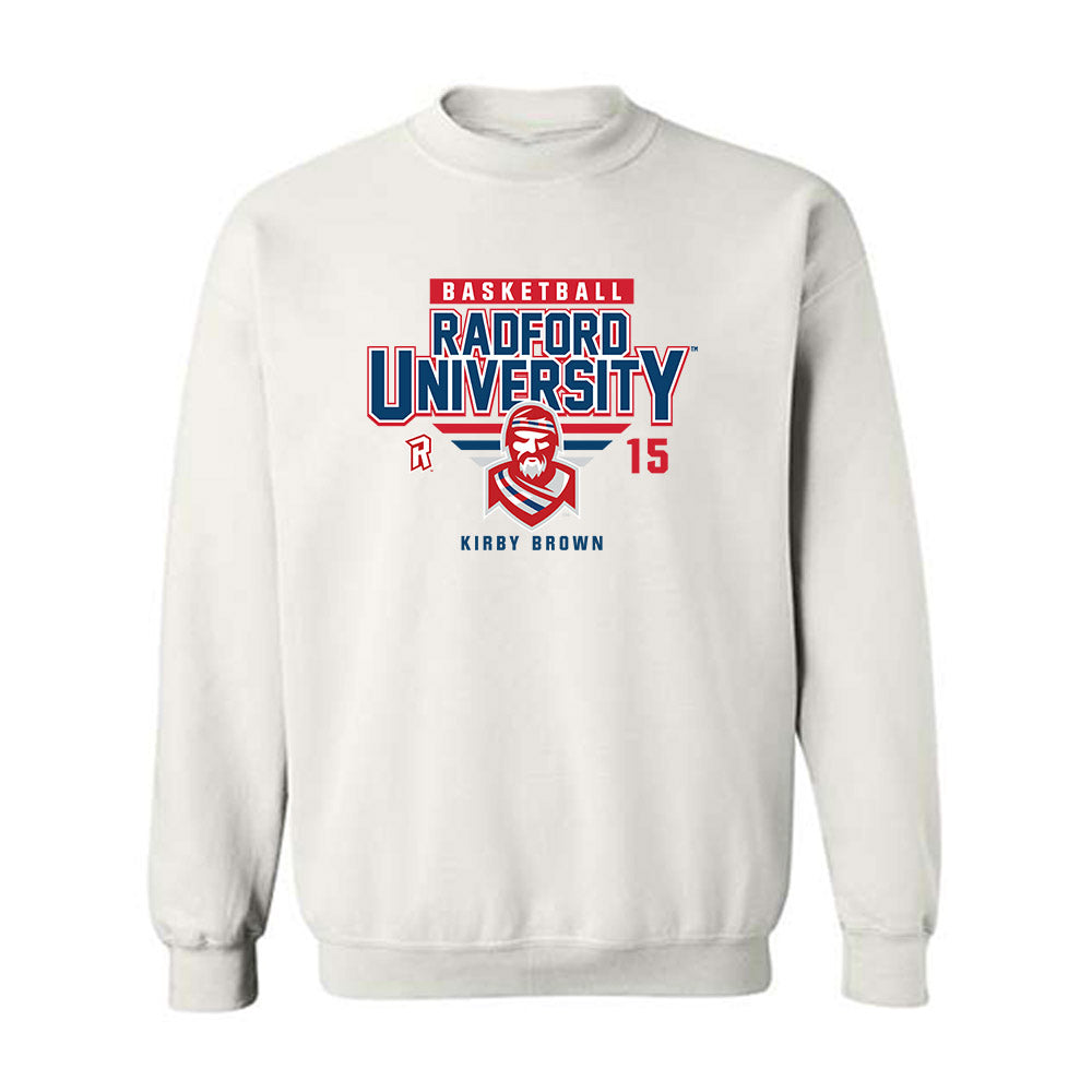 Radford - NCAA Women's Basketball : Kirby Brown - Classic Fashion Shersey Crewneck Sweatshirt