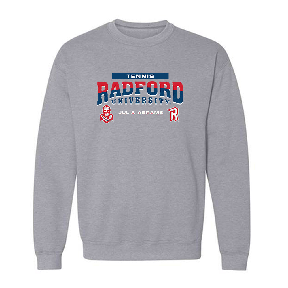 Radford - NCAA Women's Tennis : Julia Abrams - Classic Fashion Shersey Crewneck Sweatshirt