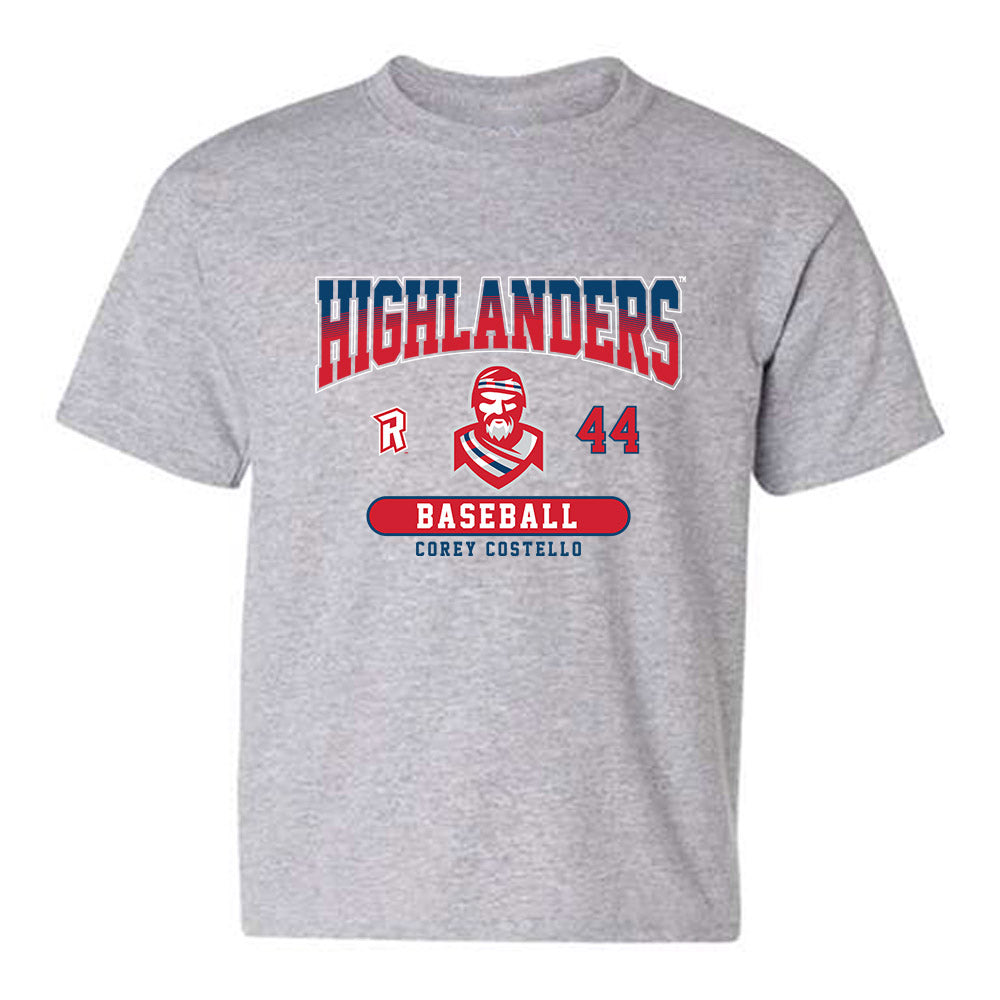 Radford - NCAA Baseball : Corey Costello - Classic Fashion Shersey Youth T-Shirt-0