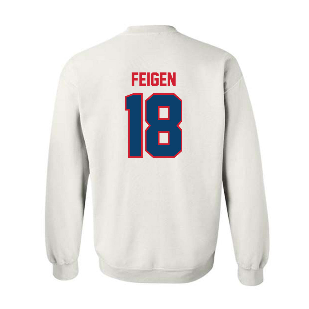 - NCAA Softball : Kelley Feigen - Classic Shersey Crewneck Sweatshirt-1