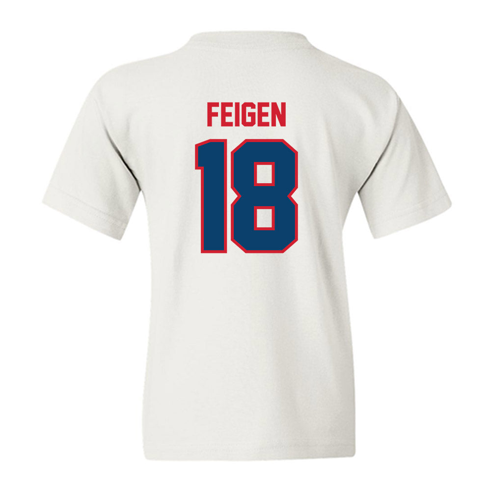- NCAA Softball : Kelley Feigen - Classic Shersey Youth T-Shirt-1