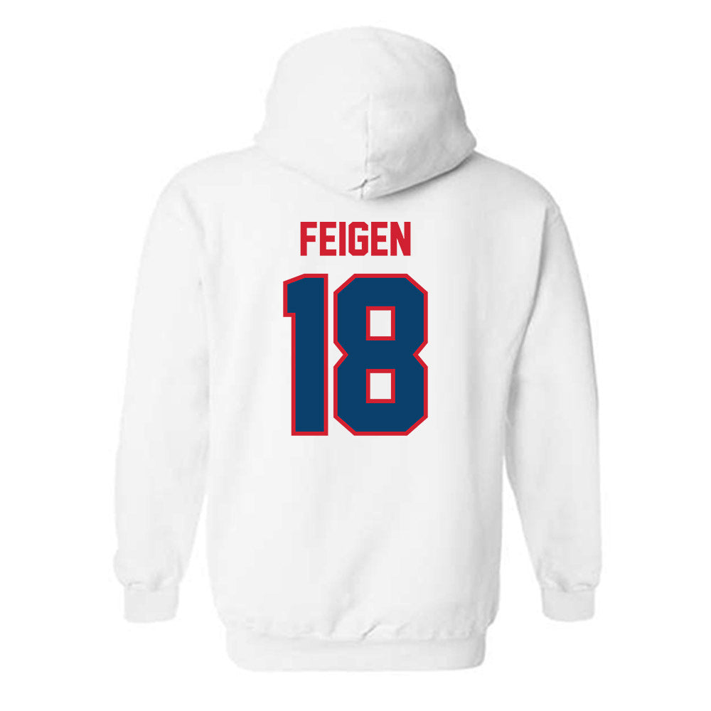 - NCAA Softball : Kelley Feigen - Classic Shersey Hooded Sweatshirt-1