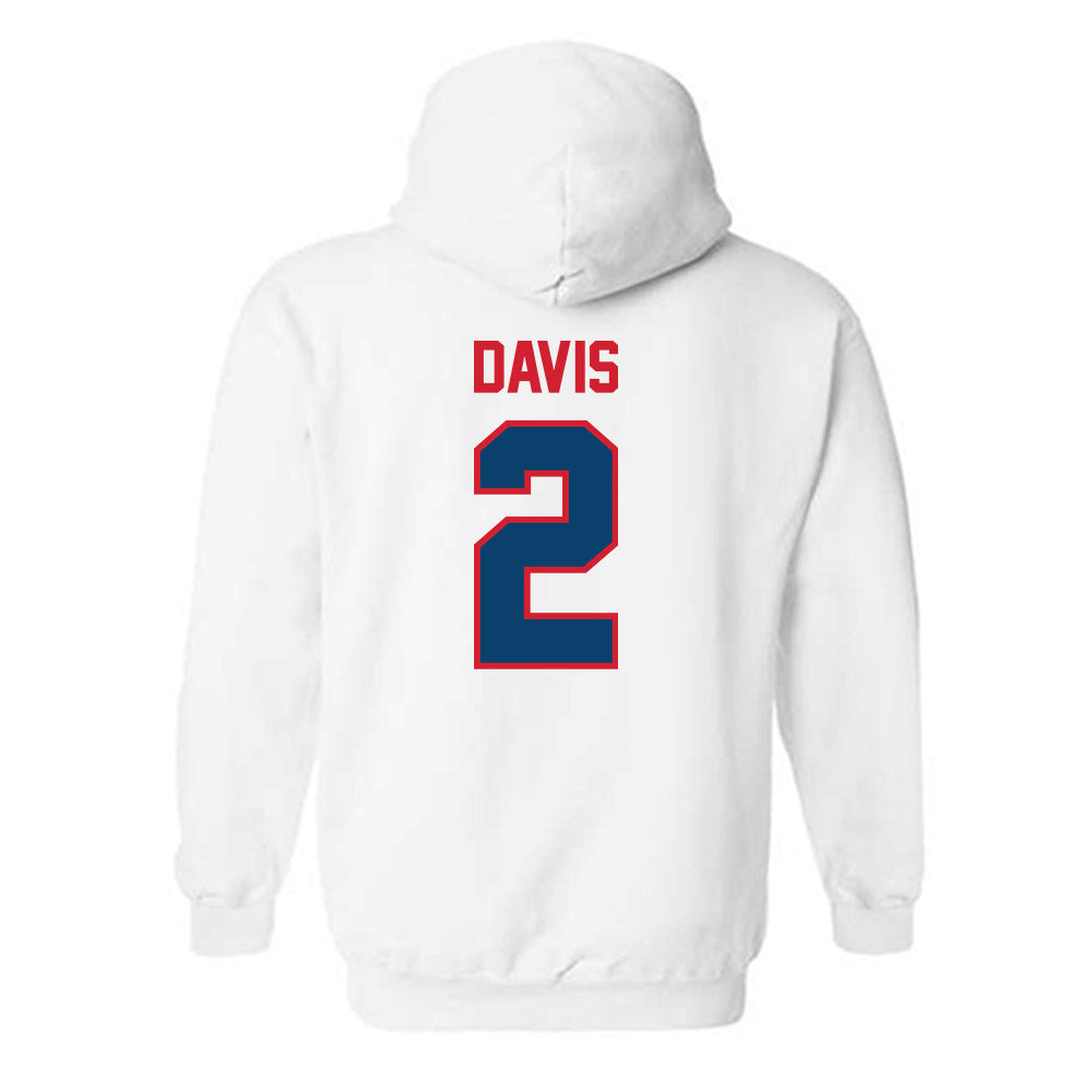 Radford - NCAA Men's Basketball : Chace Davis - Classic Shersey Hooded Sweatshirt