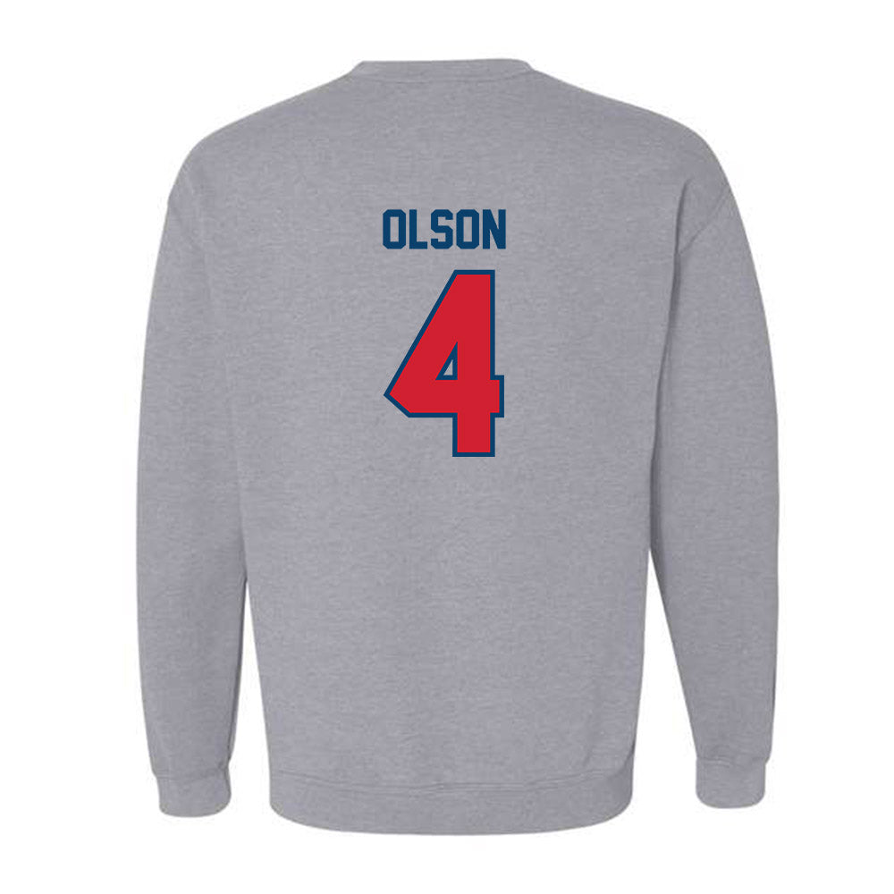 Radford - NCAA Women's Soccer : Paige Olson - Classic Shersey Crewneck Sweatshirt-1