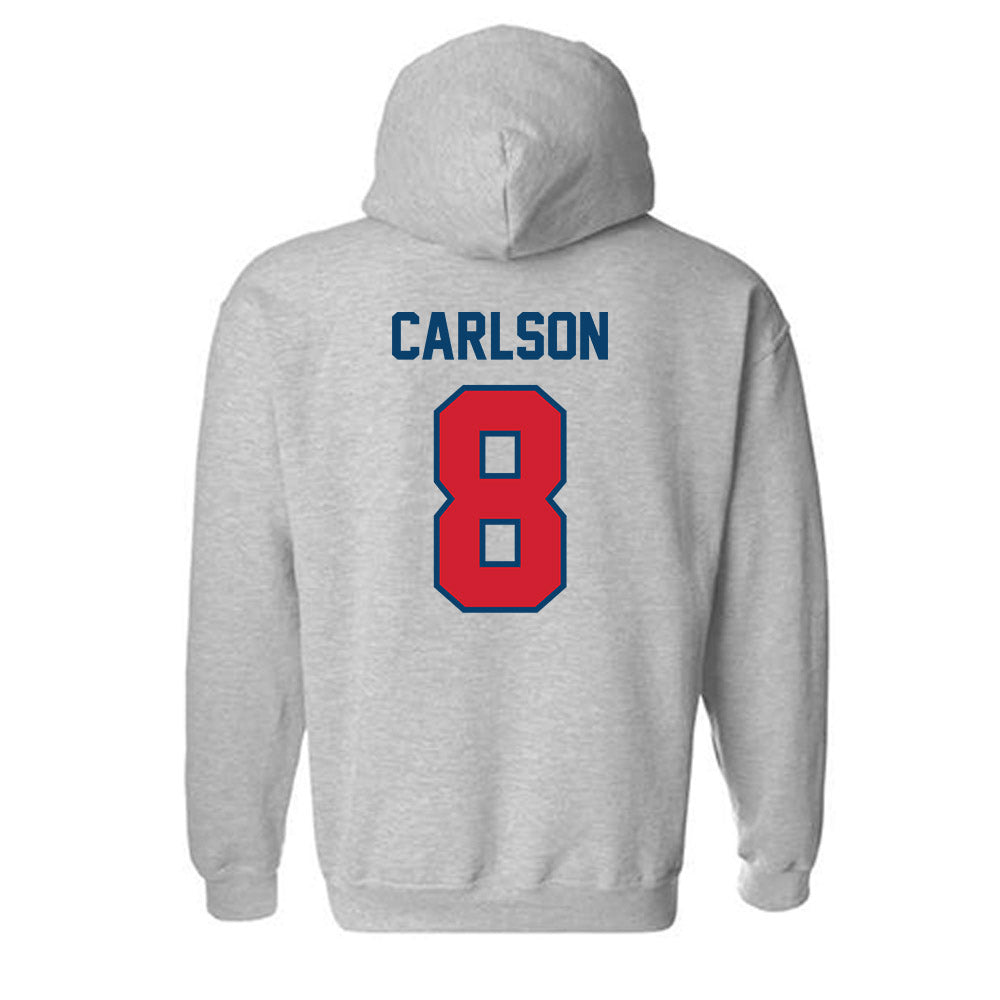 Radford - NCAA Women's Basketball : Cate Carlson - Classic Shersey Hooded Sweatshirt-1