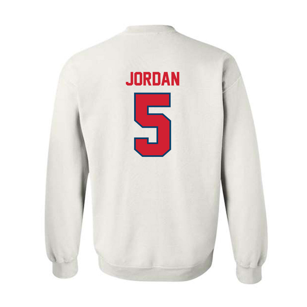 Radford - NCAA Men's Basketball : Lamariyon Jordan - Classic Shersey Crewneck Sweatshirt-1