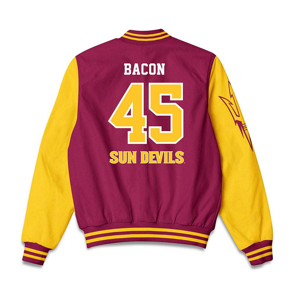 Arizona State - NCAA Football : Tristan Bacon - Bomber Jacket-1