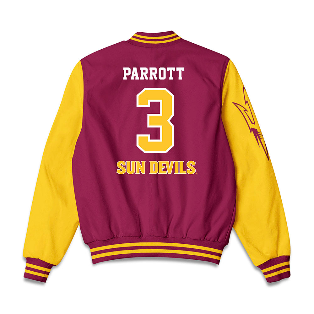Arizona State - NCAA Women's Volleyball : Tatum Parrott - Bomber Jacket-1