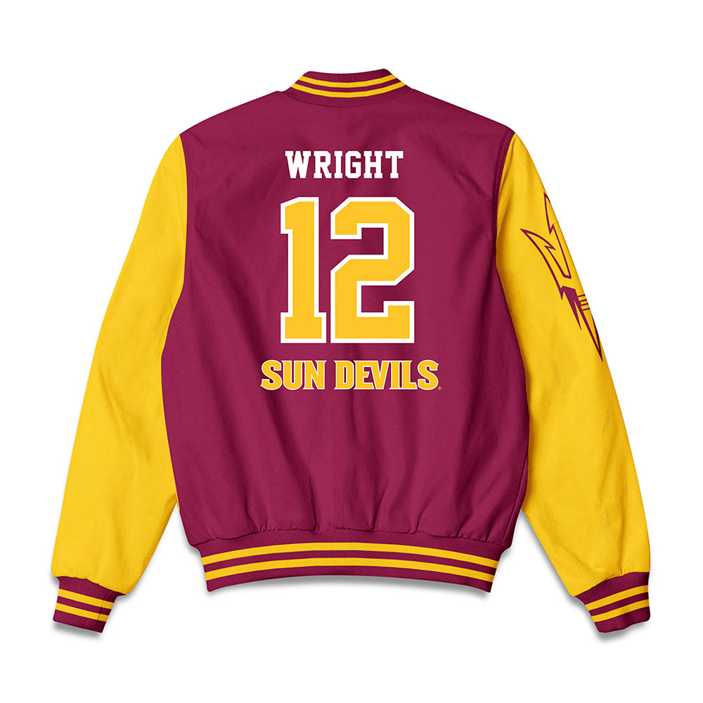 Arizona State - NCAA Women's Soccer : Ava Wright - Bomber Jacket