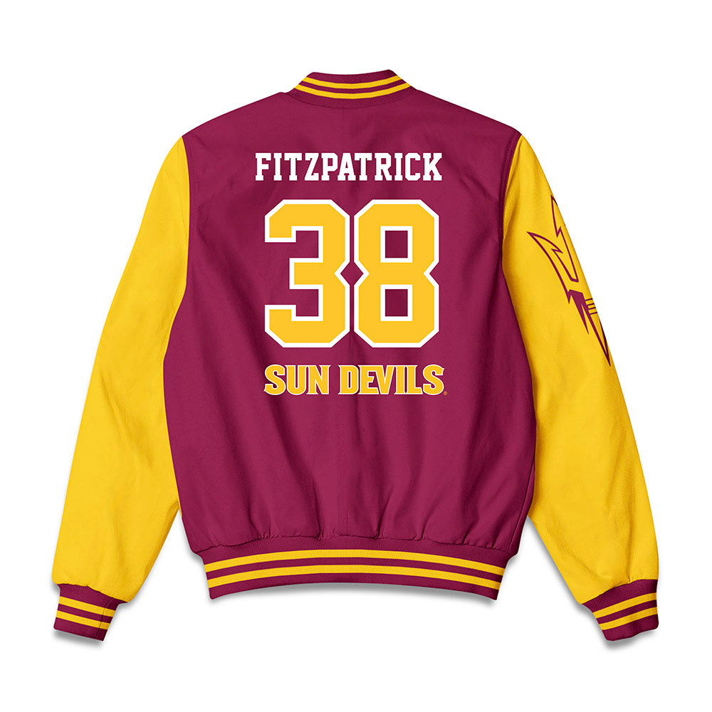 Arizona State - NCAA Baseball : Sean Fitzpatrick - Bomber Jacket